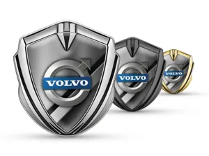 Volvo Metall Emblem Abzeichen Tuning Stil Glänzend